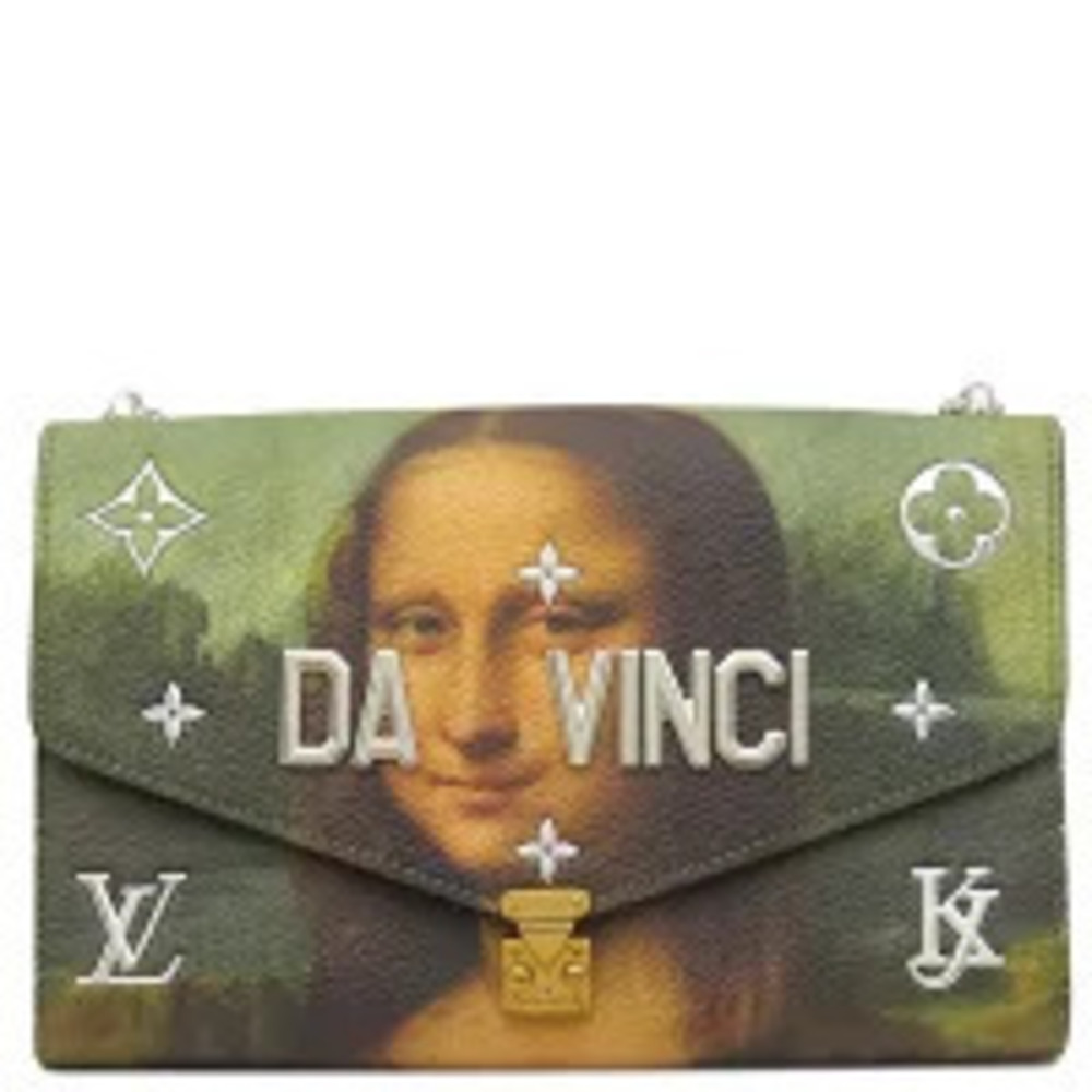 Louis Vuitton Shoulder Bag Chain Multicolor Masters Collection Da Vinci Mona